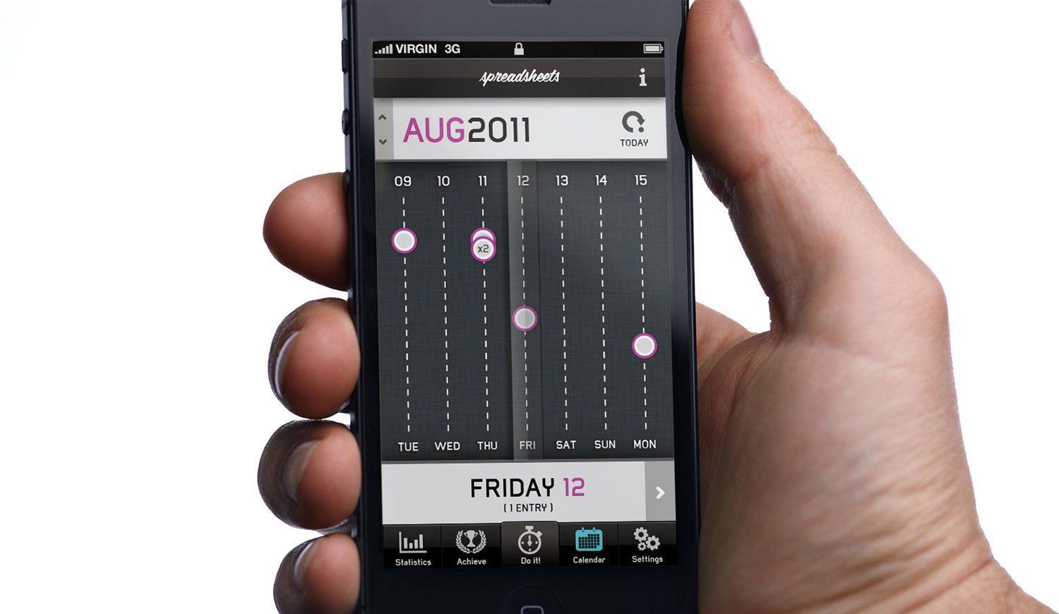 Spreadsheets app design overview